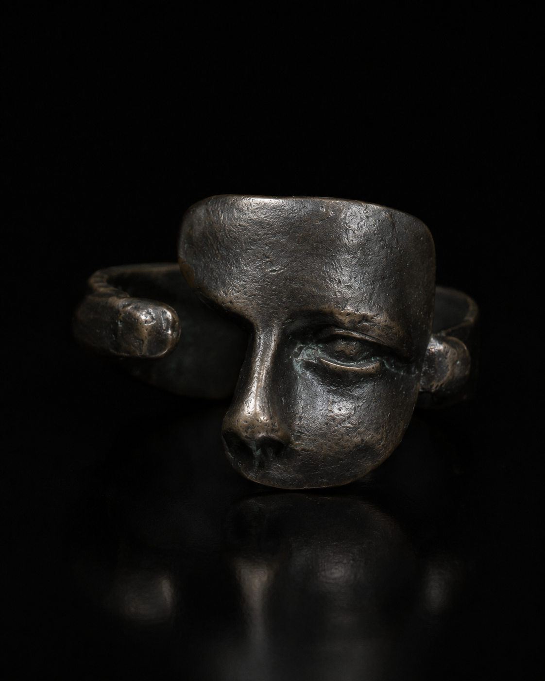 Mask ring studio view